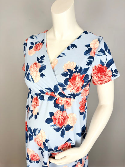 L - Custom Made Floral Maxi Dress